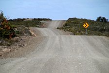 Road near Fuerte Bulners