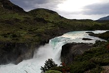 Torres Del Paine waterfall