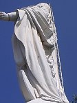 Virgen de la Immaculada Concepcion Statue, Santiago