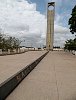 Equator marking concrete block, Macapá, Brazil