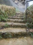 Wet stairs in Edessa