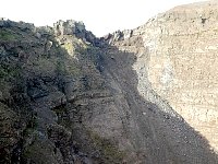 Vesuvius crater inside