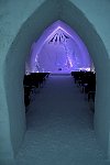 Ice chapel entrance