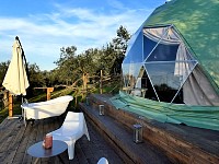 Geodome tent in Italy