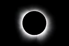 2024 eclipse over Texas
