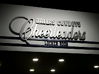 Dallas Cowboys Cheerleaders dressing room entrance