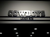 Dallas Cowboys locker room entrance