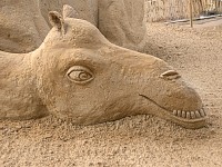 Sand sculpture, Berlin 2004