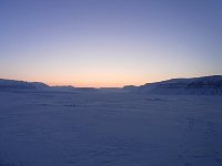 Tempelfjorden dawn