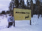 [Polar Circle in Sweden, April 1997]