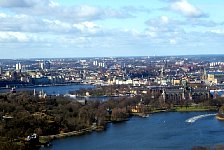 Stockholm from viewing position
