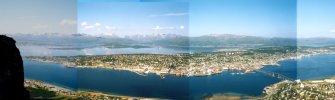 [Panoramic view of Tromsø]