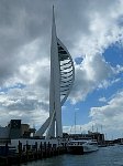 Spinnaker Tower from regular ferry port