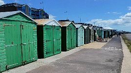 Lee-on-Solent beach huts