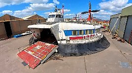 The Princess Anne hovercraft