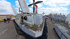 The Princess Anne hovercraft