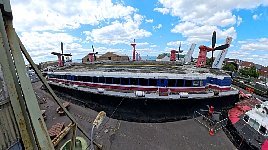 The Princess Anne hovercraft