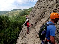 Via Ferrata traverse