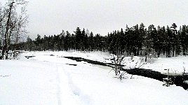 Water near Juksaure cabin